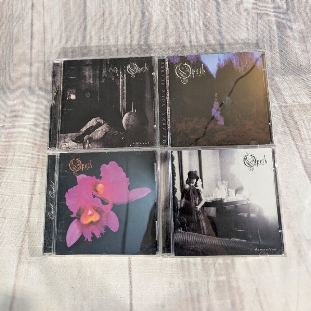 Opeth CD Lot - Deliverance, Damnation, My Arms Your Hearse, Still Life